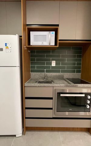 Apartamento à venda com 31m², 1 quarto e sem vaga Apartamento à venda com 31m², 1 quarto e sem vagaCozinha