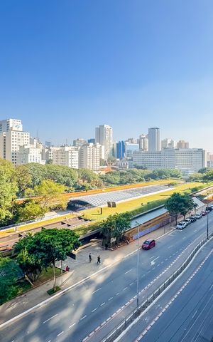 Apartamento à venda com 14m², 1 quarto e sem vagaVista da Varanda do Studio