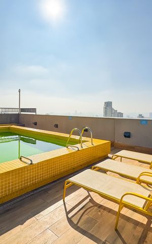 Apartamento à venda com 14m², 1 quarto e sem vagaÁrea comum - Piscina - Cobertura