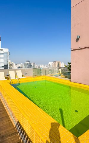Apartamento à venda com 14m², 1 quarto e sem vagaÁrea comum - Piscina - Cobertura
