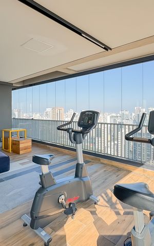 Apartamento à venda com 14m², 1 quarto e sem vagaÁrea comum - Academia