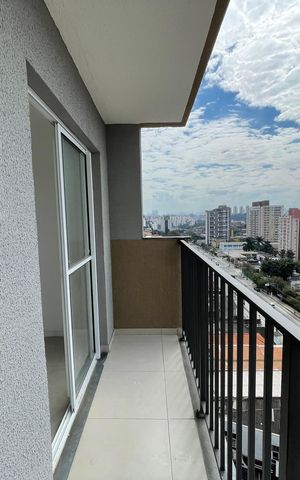 Apartamento à venda com 41m², 2 quartos e sem vagaVaranda