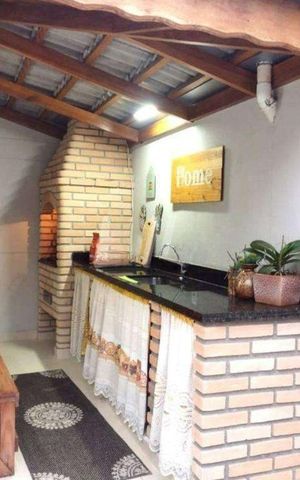Casa à venda com 130m², 2 quartos e 3 vagas Casa à venda com 130m², 2 quartos e 3 vagasChurrasqueira