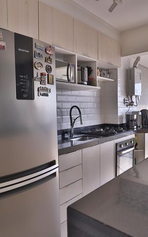 Apartamento à venda com 44m², 1 quarto e 1 vaga Apartamento à venda com 44m², 1 quarto e 1 vagaCozinha