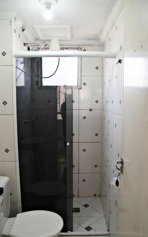 Apartamento para alugar com 55m², 2 quartos e 1 vagaBanheiro Social