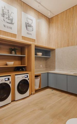 Studio à venda com 26m², 1 quarto e sem vagaLavanderia