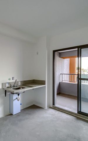 Studio à venda com 28m², 1 quarto e sem vagaStudio