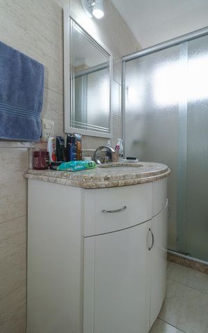 Apartamento à venda com 117m², 3 quartos e 2 vagasBanheiro da Suíte
