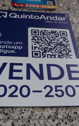Studio à venda com 35m², 1 quarto e sem vagaPlaca