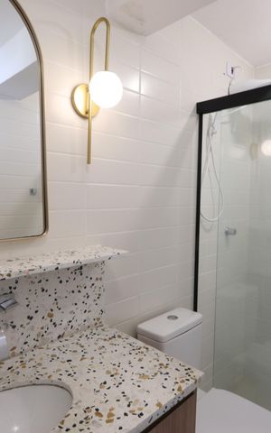 Studio à venda com 35m², 1 quarto e sem vagaBanheiro