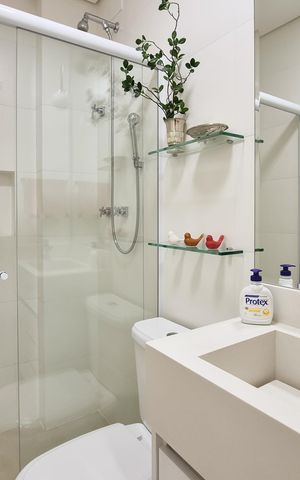 Apartamento à venda com 104m², 2 quartos e 2 vagas Apartamento à venda com 104m², 2 quartos e 2 vagasBanheiro Social