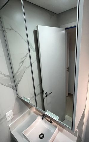 Casa de condomínio à venda com 124m², 3 quartos e 2 vagasBanheiro da Suíte