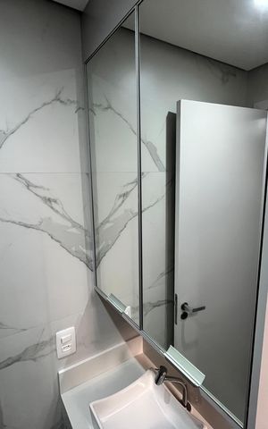 Casa de condomínio à venda com 124m², 3 quartos e 2 vagasBanheiro da Suíte