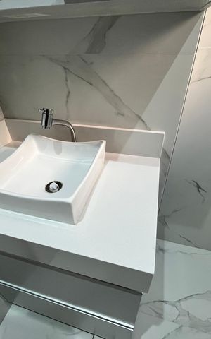 Casa de condomínio à venda com 124m², 3 quartos e 2 vagasBanheiro da Suíte