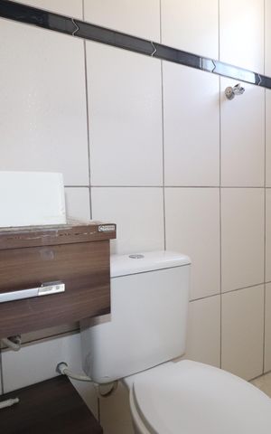 Casa para alugar com 70m², 2 quartos e 1 vagaBanheiro Quarto 1 suíte