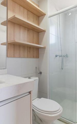 Apartamento à venda com 62m², 2 quartos e 2 vagasBanheiro da Suíte