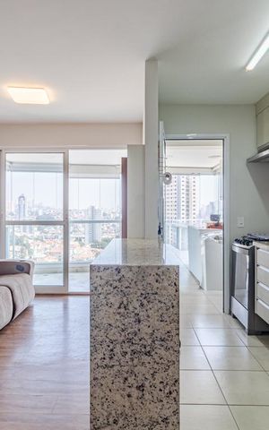 Apartamento à venda com 62m², 2 quartos e 2 vagasSala