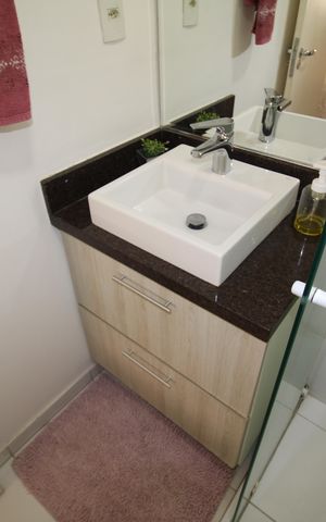 Apartamento para alugar com 80m², 3 quartos e 1 vagaBanheiro da Suíte