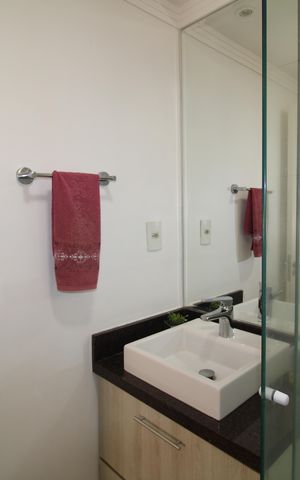 Apartamento para alugar com 80m², 3 quartos e 1 vagaBanheiro da Suíte