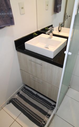 Apartamento para alugar com 80m², 3 quartos e 1 vagaBanheiro Social