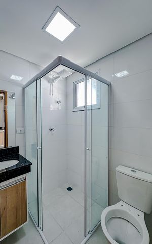Apartamento para alugar com 60m², 2 quartos e sem vagaBanheiro