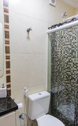Apartamento à venda com 128m², 3 quartos e 4 vagas Apartamento à venda com 128m², 3 quartos e 4 vagasBanheiro 2