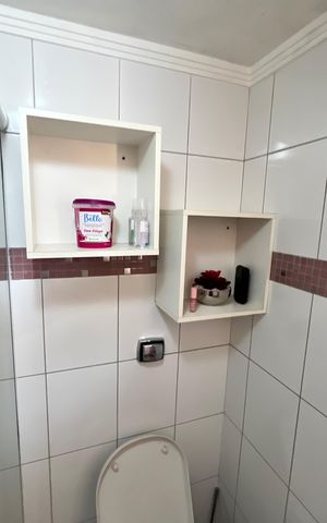 Casa à venda com 147m², 3 quartos e 3 vagasBanheiro da Suíte
