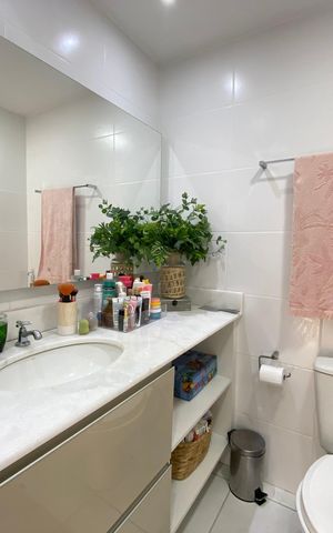 Apartamento à venda com 77m², 3 quartos e 1 vaga Apartamento à venda com 77m², 3 quartos e 1 vagaBanheiro Suíte