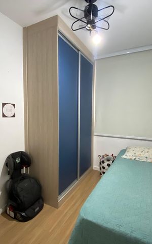 Apartamento à venda com 77m², 3 quartos e 1 vaga Apartamento à venda com 77m², 3 quartos e 1 vagaQuarto 2