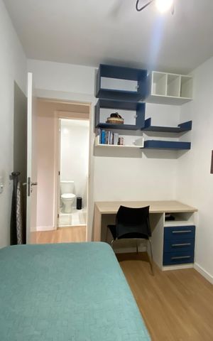 Apartamento à venda com 77m², 3 quartos e 1 vaga Apartamento à venda com 77m², 3 quartos e 1 vagaQuarto 2