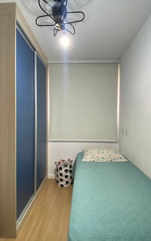 Apartamento à venda com 77m², 3 quartos e 1 vaga Apartamento à venda com 77m², 3 quartos e 1 vagaQuarto 2