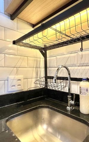 Studio para alugar com 27m², 1 quarto e sem vaga Studio para alugar com 27m², 1 quarto e sem vagaCozinha