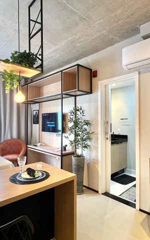 Studio para alugar com 27m², 1 quarto e sem vaga Studio para alugar com 27m², 1 quarto e sem vagaStudio