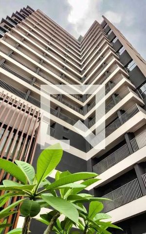 Studio para alugar com 27m², 1 quarto e sem vaga Studio para alugar com 27m², 1 quarto e sem vagaFachada