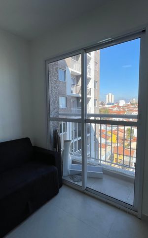 Apartamento à venda com 24m², 1 quarto e sem vaga Apartamento à venda com 24m², 1 quarto e sem vagaSala