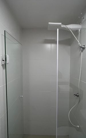 Apartamento à venda com 24m², 1 quarto e sem vaga Apartamento à venda com 24m², 1 quarto e sem vagaBanheiro da Suíte