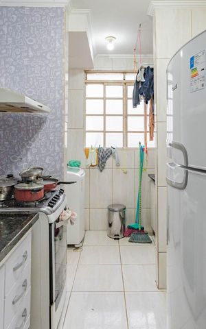 Apartamento à venda com 60m², 2 quartos e sem vagaCozinha
