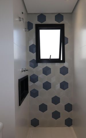 Apartamento à venda com 93m², 3 quartos e 2 vagasBanheiro da Suíte 1