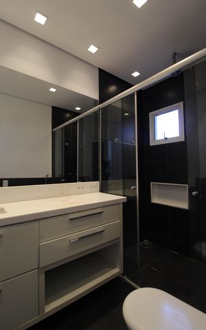 Apartamento à venda com 140m², 1 quarto e 2 vagasBanheiro da Suíte