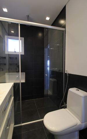 Apartamento à venda com 140m², 1 quarto e 2 vagasBanheiro da Suíte