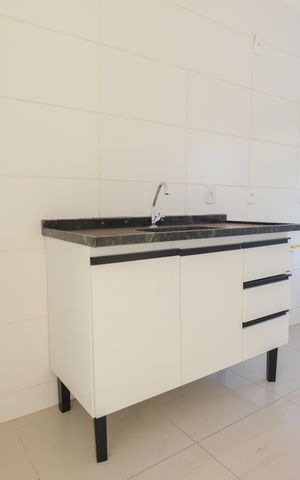 Apartamento para alugar com 43m², 2 quartos e 1 vaga Apartamento para alugar com 43m², 2 quartos e 1 vagaSala/Cozinha