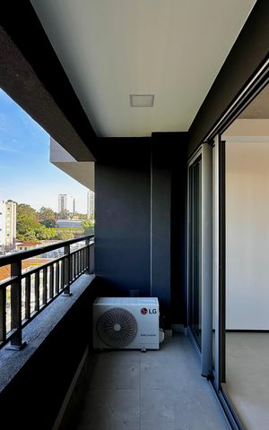 Studio para alugar com 23m², 0 quarto e sem vaga Studio para alugar com 23m², 0 quarto e sem vagaSacada
