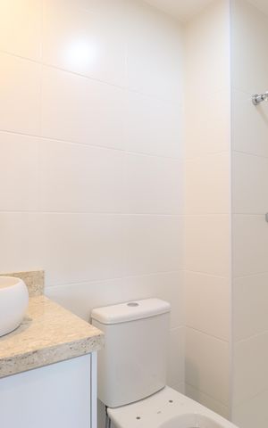 Apartamento à venda com 62m², 2 quartos e 1 vagaBanheiro Social