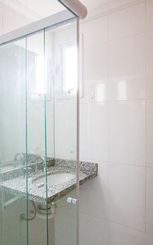 Apartamento para alugar com 65m², 2 quartos e 1 vaga Apartamento para alugar com 65m², 2 quartos e 1 vagaBanheiro da Suíte 2