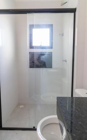 Casa de condomínio à venda com 91m², 2 quartos e 1 vagaBanheiro Social