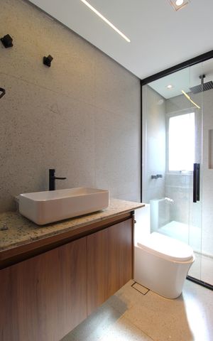 Apartamento à venda com 110m², 3 quartos e 1 vagaBanheiro da Suíte