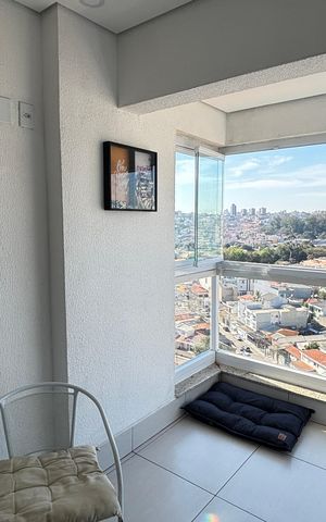Apartamento à venda com 80m², 3 quartos e 2 vagas Apartamento à venda com 80m², 3 quartos e 2 vagasVaranda da Sala