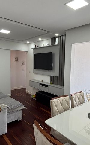 Apartamento à venda com 80m², 3 quartos e 2 vagas Apartamento à venda com 80m², 3 quartos e 2 vagasSala