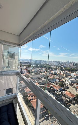 Apartamento à venda com 80m², 3 quartos e 2 vagas Apartamento à venda com 80m², 3 quartos e 2 vagasVaranda da Sala