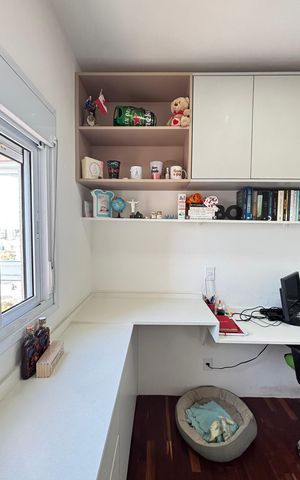 Apartamento à venda com 80m², 3 quartos e 2 vagas Apartamento à venda com 80m², 3 quartos e 2 vagasQuarto 3